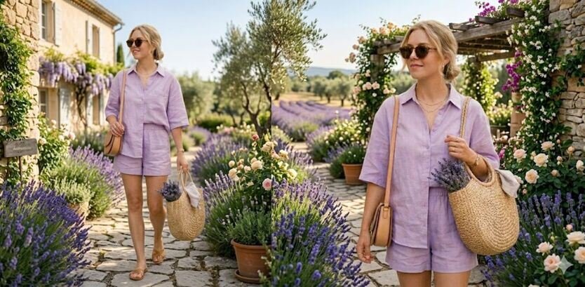 Pastel Lavender Linen Set: The Ultimate Summer Aesthetic