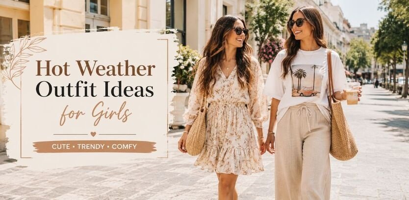 Hot Weather Outfit Ideas: 15 Trendy Summer Outfits for Girls